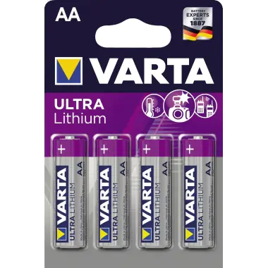 Varta Batterie 6106301404 AA Mignon 1,5V 4 St./Pack.