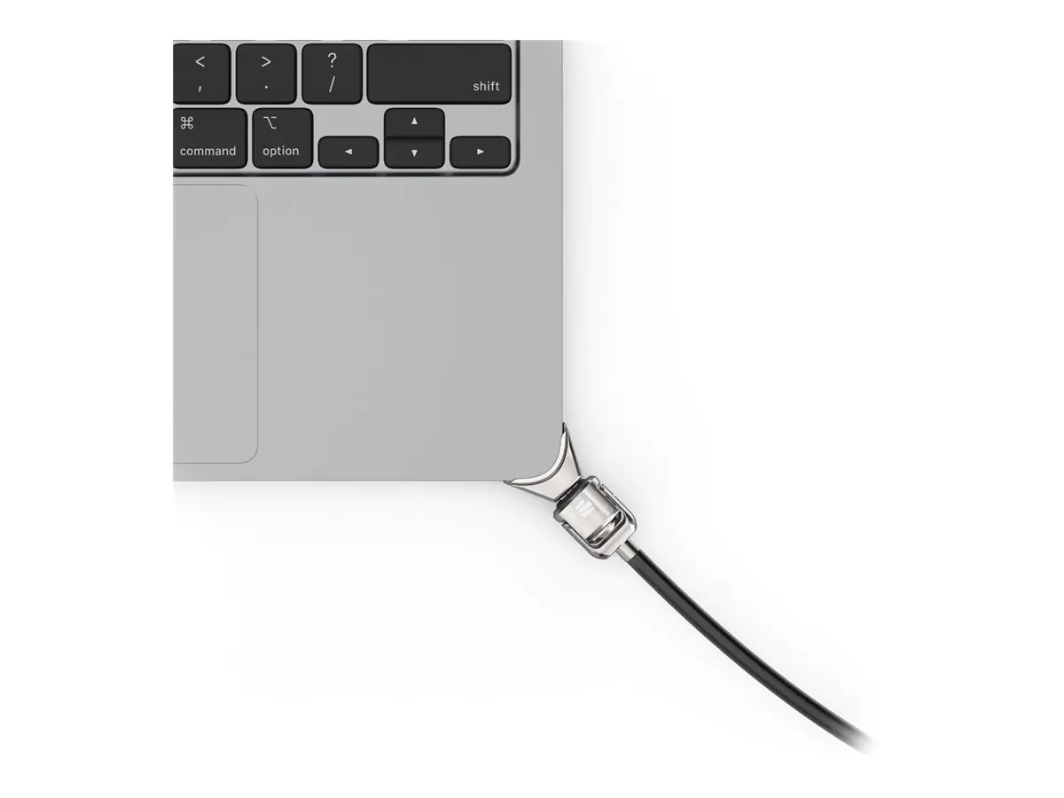 Compulocks Ledge Lock Adapter for MacBook Air 15" M2-M4 Silver - Systemsicherheitssperre - für Apple MacBook Air (15.3 Zoll, M2, Mitte 2023)