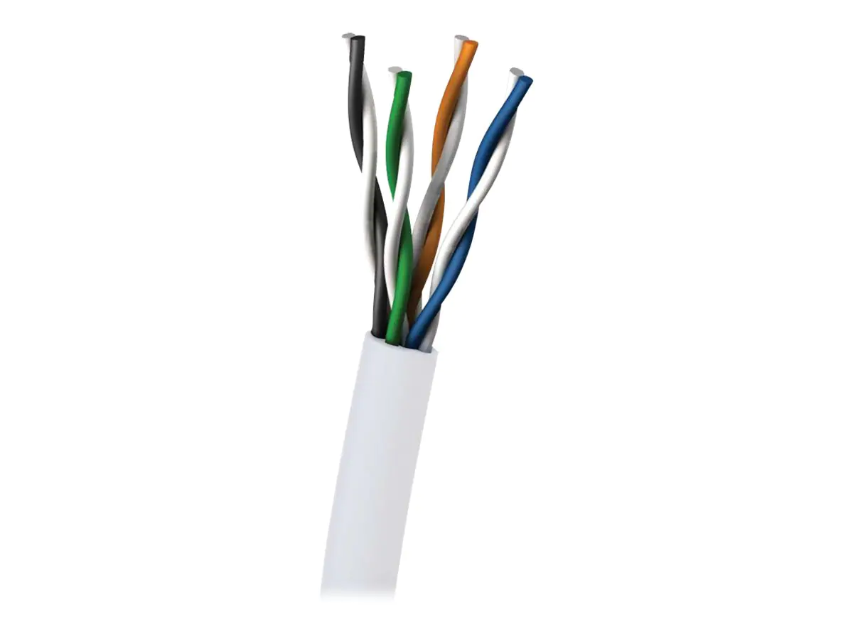 C2G - Bulkkabel - 305 m - UTP - CAT 5e - Plenum, robust - weiß