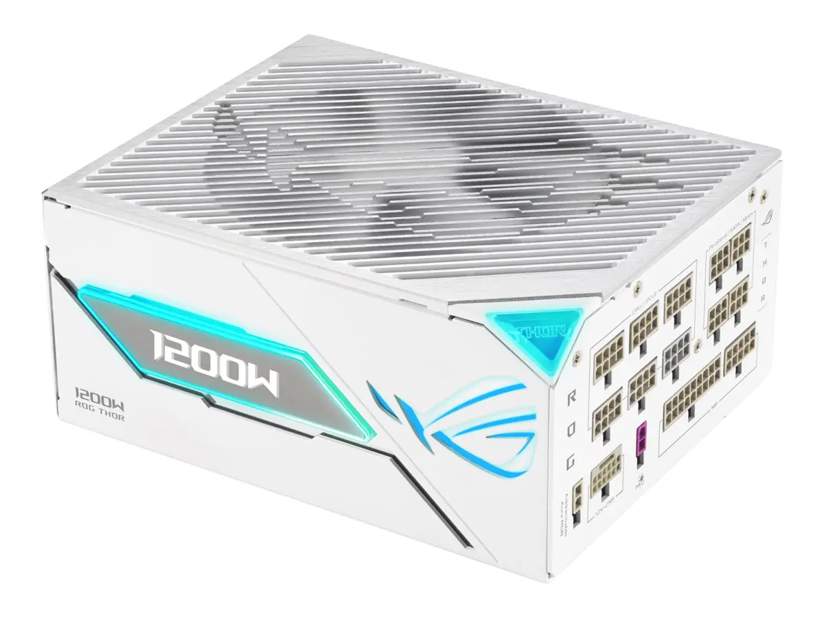 ASUS Rog -Thor-1200P3-White-Gaming-E Netzteil - PC-/Server Netzteil - 1.200 W