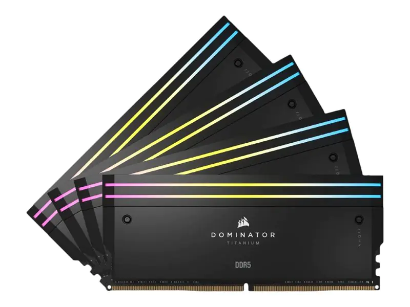 Corsair Dominator Titanium RGB - DDR5 - Kit - 96 GB: 4 x 24 GB