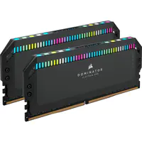 CORSAIR Dominator Platinum RGB - DDR5 - Kit - 64 GB: 2 x 32 GB - DIMM 288-PIN - 6600 MHz - CL32 - 1.4 V - ungepuffert - Schwarz