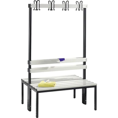 C+P Garderobenbank 8050200S10008 1650x1000x756mm sgr/lgr