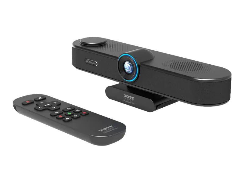 PORT Connect - Konferenzkamera - PTZ - Farbe - 8,3 MP - 3840 x 2160 - 4K - USB 3.1 Gen 1 / USB-C 3.1 Gen 1 - DC 12 V