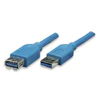 Techly - USB-Verlängerungskabel - USB Typ A (W) bis USB Typ A (M) - USB 3.1 Gen1 - 3 m