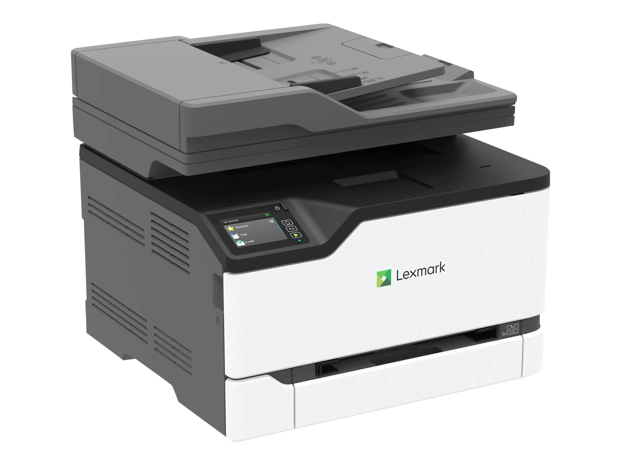 Lexmark XC2326 - Multifunktionsdrucker - Farbe - Laser - A4/Legal (Medien) - bis zu 24.7 Seiten/Min. (Kopieren) - bis zu 24.7 Seiten/Min. (Drucken) - 250 Blatt - 33.6 Kbps - USB 2.0, Gigabit LAN, USB 2.0-Host