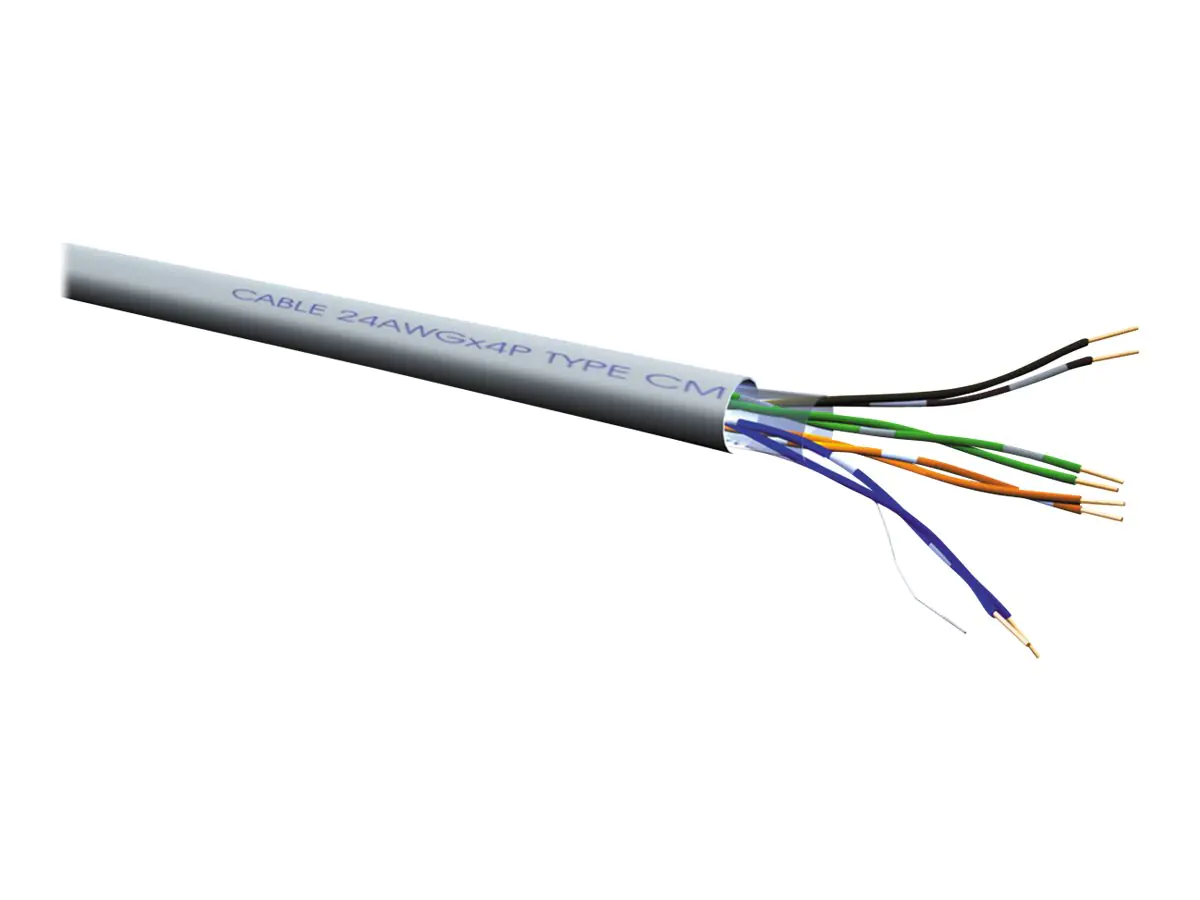 Roline - Bulkkabel - 100 m - UTP - CAT 5e - robust - Grau