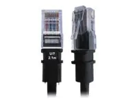 PatchSee BasicPatch - Patch-Kabel - RJ-45 (M) zu RJ-45 (M) - 4.9 m - UTP - CAT 5e - geschirmt - Schwarz