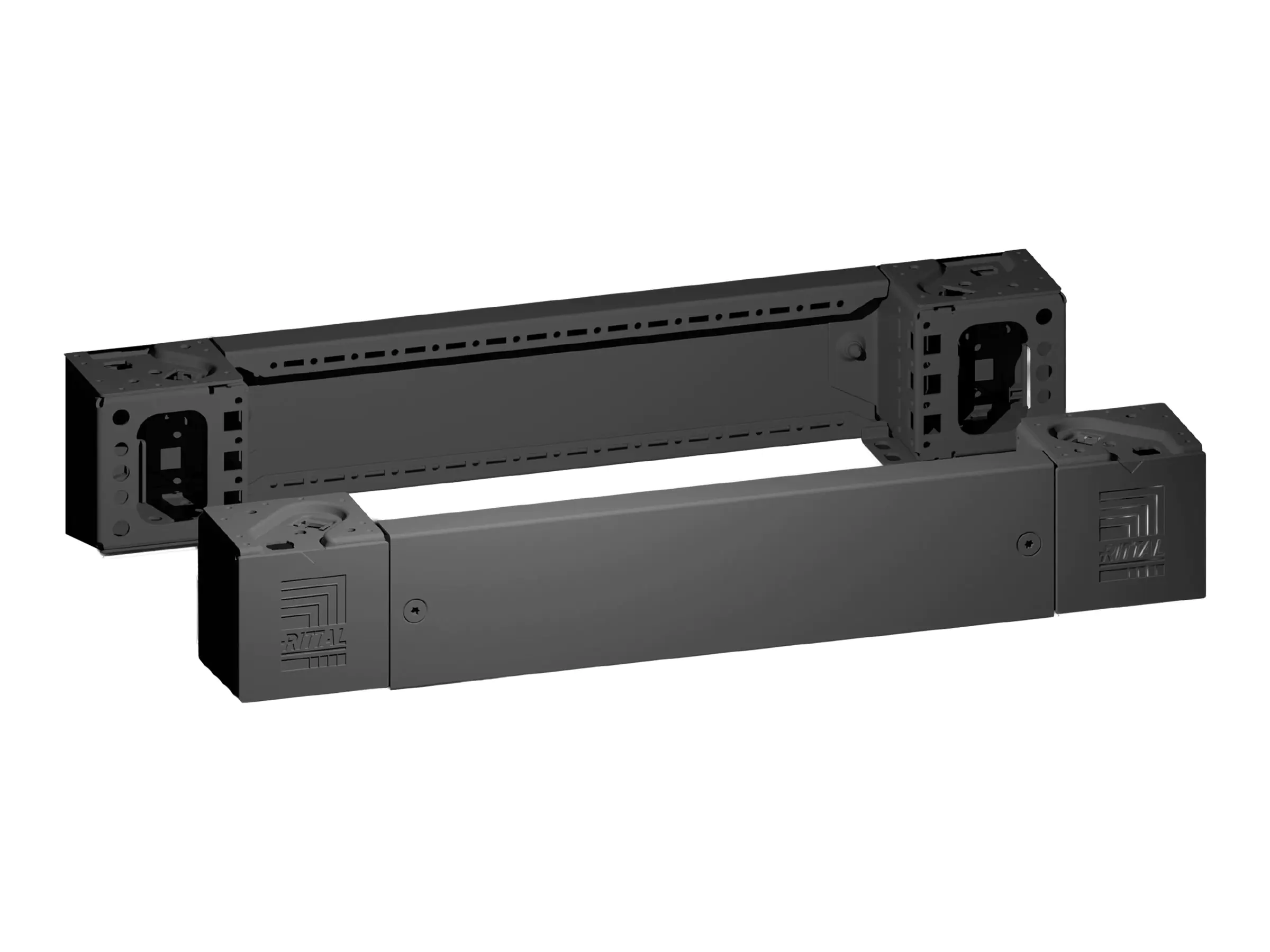 Rittal Sockel-Eckstück mit Sockel-Blende Vx Stahlblech 8660002