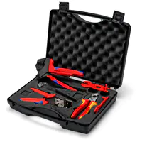 KNIPEX Werkzeugkoffer fuer Photovoltaik MC4