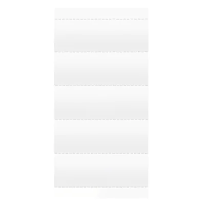 Falken Beschriftungsschild 11288172 60x20mm Papier weiß 100 St./Pack.