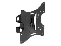 Reflecta FLEXO 40-100B - Befestigungskit (Wandmontage) - für Flachbildschirm - Schwarz - Bildschirmgröße: 25.4-101.6 cm (10"-40") - Wandmontage