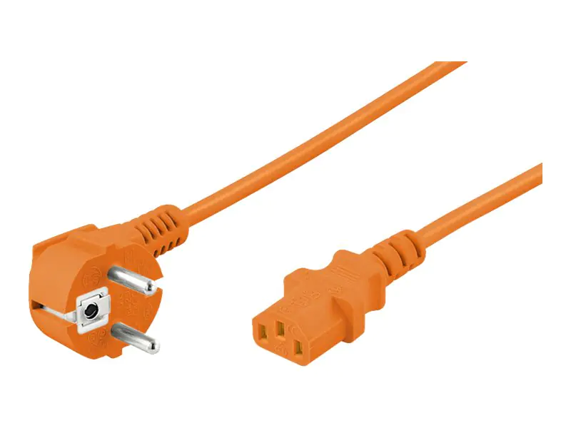 Goobay Stromkabel - power IEC 60320 C13 zu power CEE 7/7 (M)