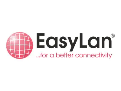 EasyLan ZVK CS1OWADAD0100 KupferPatchkabel Kat6A LED Kat 6a gesch.weiß 10 - Kabel - Netzwerk