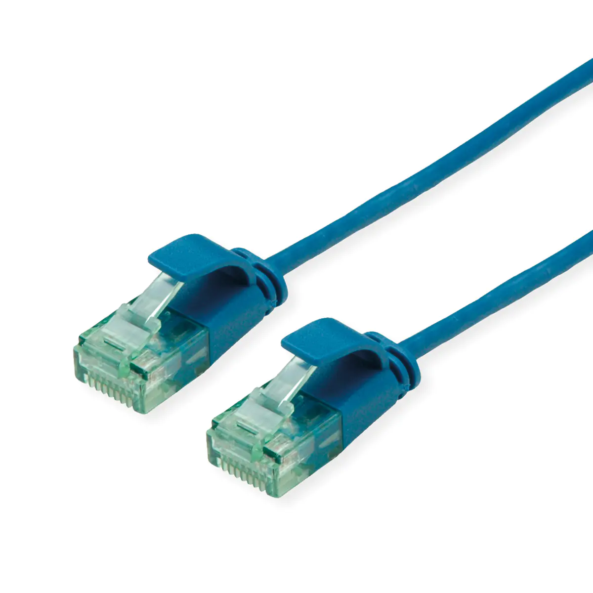 ROLINE RM UTP Patchkabel Kat6A/Kl.EA SLIM blau 5m - UTP