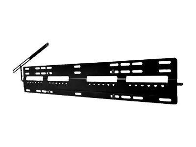 Peerless SUF661 Universal Ultra Slim Flat Wall Mount - Befestigungskit (feststehender Arm, Wandmontage) - für LCD-Display - Glanzschwarz (40"-80") - Wandmontage