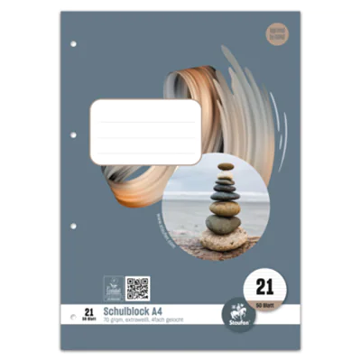 Ursus Schulblock Style DIN A4 liniert - Bürokleinmaterial 040450021
