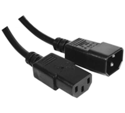 exertis Connect Hypertec 808051-HY - 7,5 m - C13-Koppler - C14-Koppler - 10 A - Schwarz