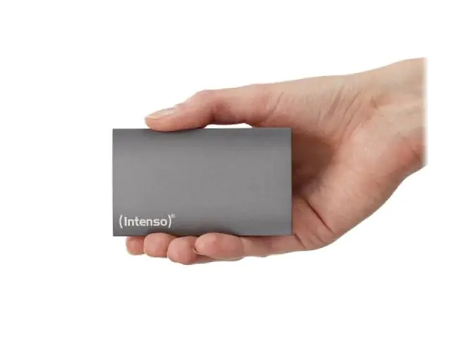 Intenso PREMIUM - SSD - 2 TB - extern (tragbar) - 1.8" (4.6 cm) - USB 3.2 Gen 1x1 - Anthrazit