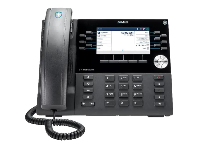 Mitel MiVoice 6930t - VoIP-Telefon - mit Bluetooth-Schnittstelle - SIP, MiNet