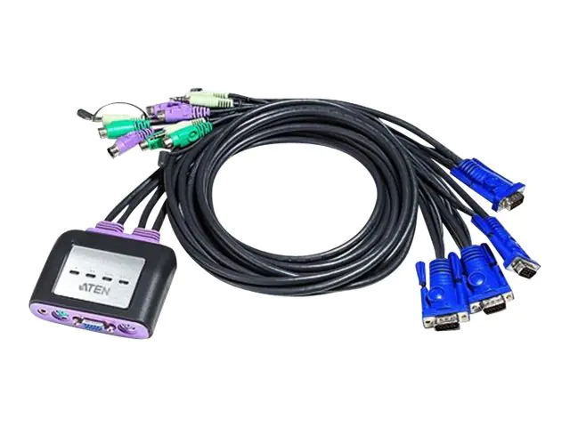 Aten KVM-/Audio-Switch 4-port Desktop