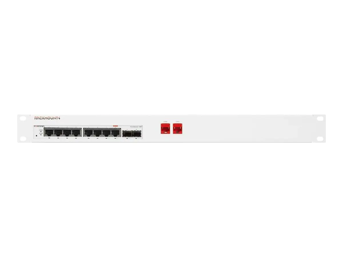 Rackmount.IT RM-FR-T17 - Montagesatz für Netzwerkgeräte - Rack montierbar - weiß, RAL 9003 - 1U - 48.3 cm (19")