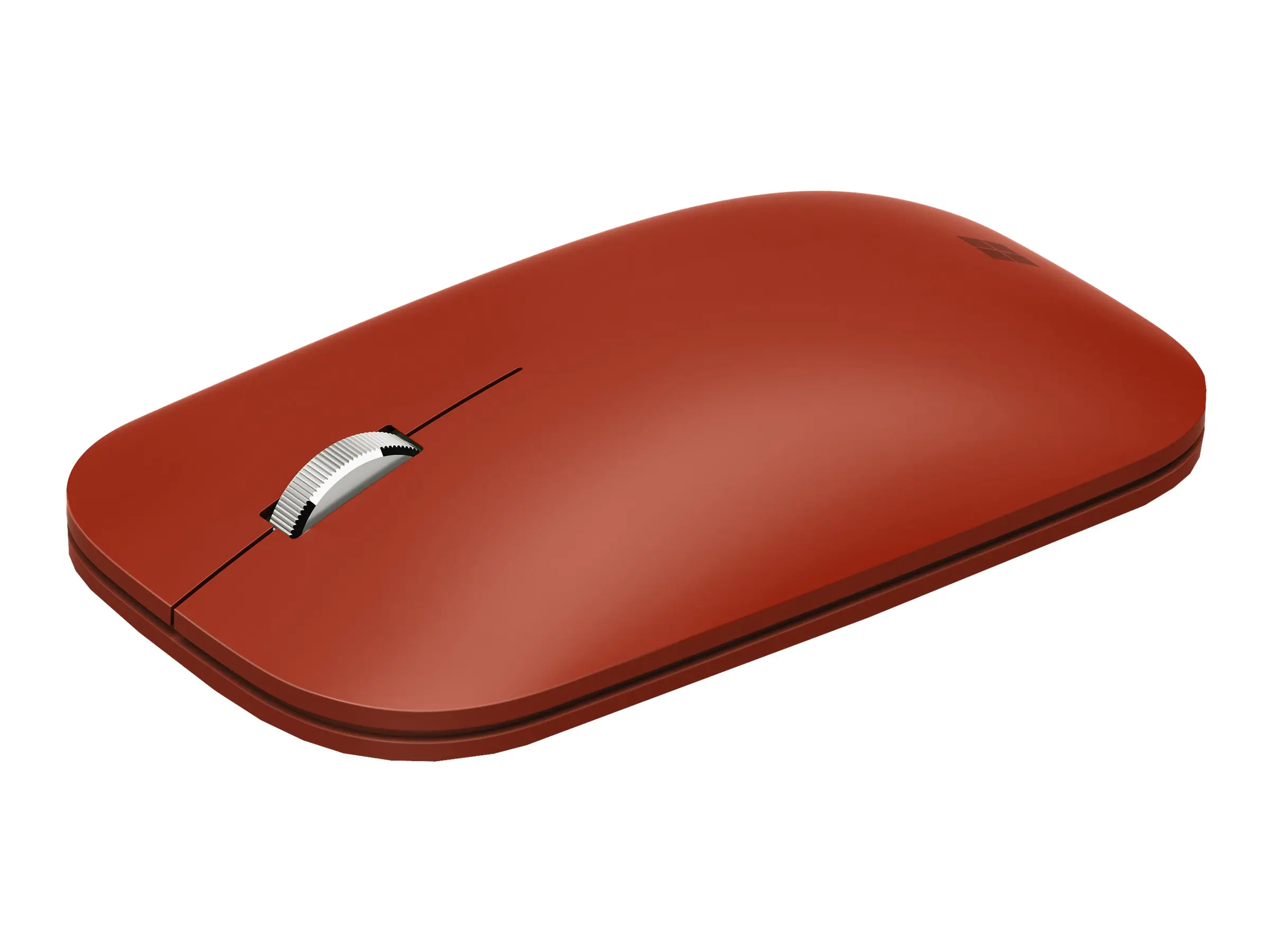 Microsoft Surface Mobile Mouse - Maus - optisch - 3 Tasten - kabellos - Bluetooth 4.2 - Poppy Red - kommerziell