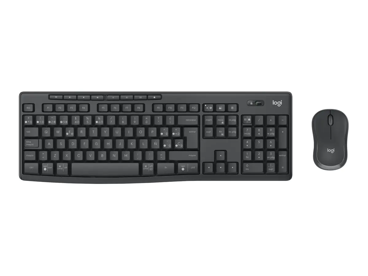 Logitech MK370 Combo for Business - Tastatur-und-Maus-Set - kabellos - Bluetooth LE - QWERTY - Italienisch - Graphite