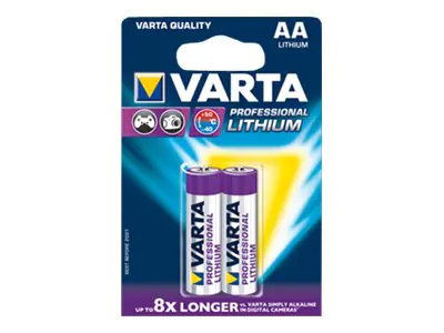 Varta Professional - Batterie 2 x AA-Typ - Li - 2900 mAh