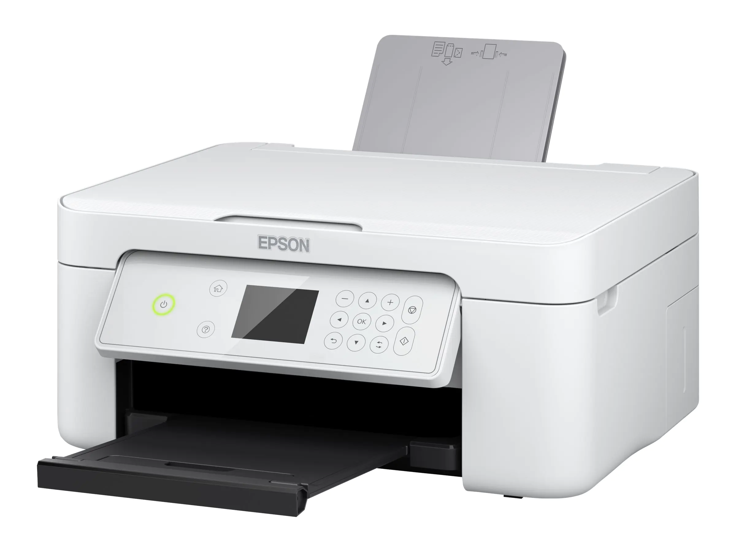 Epson Expression Home XP-4155 - Multifunktionsdrucker - Farbe - Tintenstrahl - A4/Legal (Medien) - bis zu 10 Seiten/Min. (Drucken) - 100 Blatt - USB, Wi-Fi - Schwarz