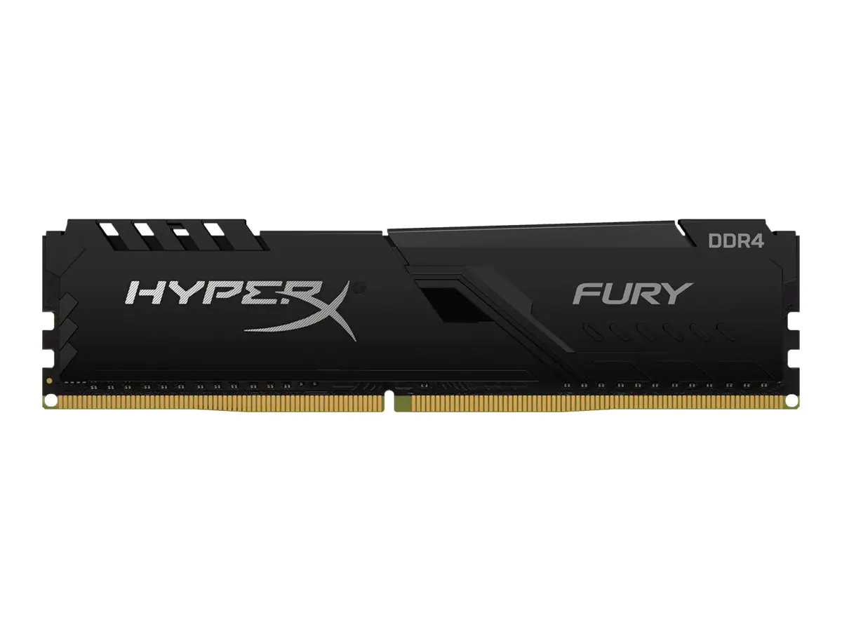 HyperX FURY - DDR4 - kit - 16 GB: 2 x 8 GB - DIMM 288-PIN - 3466 MHz / PC4-27700 - CL16 - 1.35 V - ungepuffert - non-ECC - Schwarz