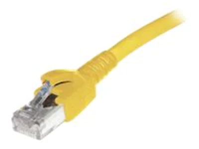 Dätwyler - Patch-Kabel - RJ-45 (M) bis RJ-45 (M) - 7.5 m - SFTP, PiMF - CAT 6a - geschirmt, halogenfrei, ohne Haken - Schwarz