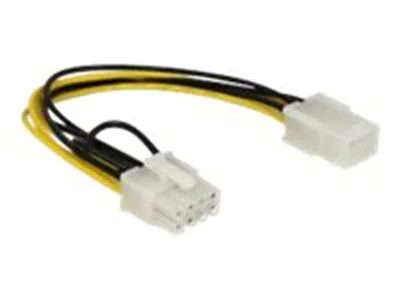 Delock - Stromkabel - interne Stromversorgung, 8-polig (M) zu interne Stromversorgung, 6-polig (W) - 20 cm