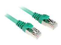 Sharkoon - Patch-Kabel - RJ-45 (M) bis RJ-45 (M) - 1.5 m - SFTP - CAT 6 - grün