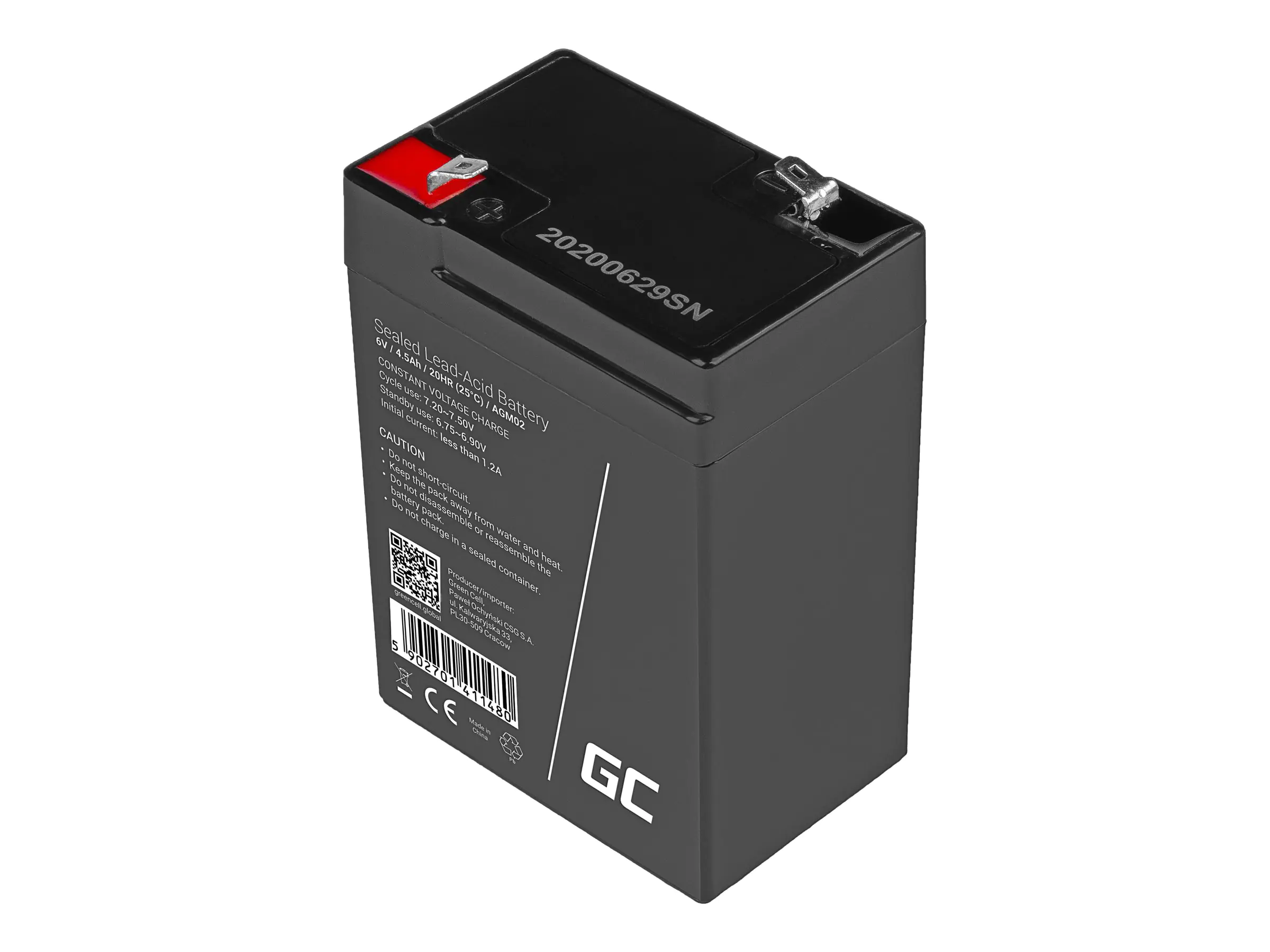 Green Cell USV-Akku - 1 x Batterie - Sealed Lead Acid (SLA) AGM02