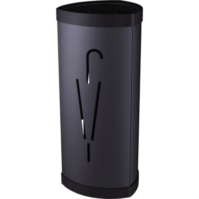 ALBA Schirmständer PMTRIA2 N Abtropfschale max. 10Schirme sw