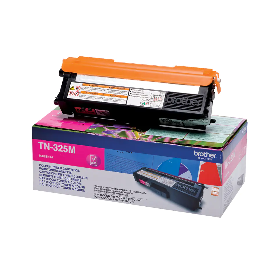 Brother TN325m - Magenta - Original - Tonerpatrone - für Brother DCP-9055, DCP-9270, HL-4140, HL-4150, HL-4570, MFC-9460, MFC-9465, MFC-9970