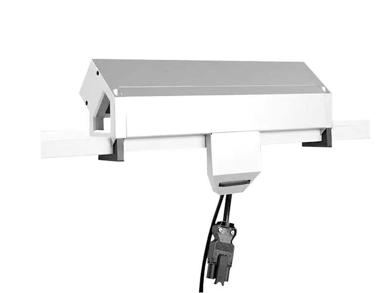 Bachmann DESK 2 - Kabelverwaltungsklammer - weiß, RAL 9010