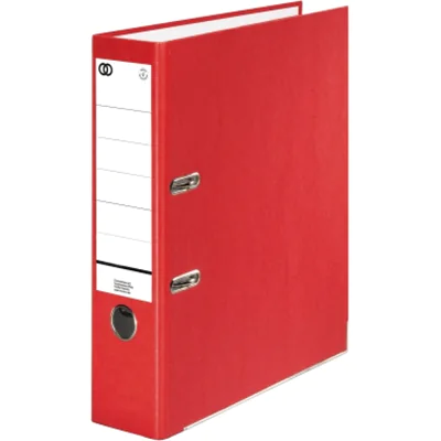 Soennecken Ordner oeco 80mm DIN A4 Werkstoff: Pappe Material der Kaschierung außen: Papier Material der Kaschierung innen: Papier rot