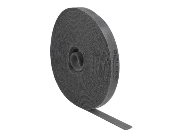 Delock - Kabelbinderrolle - 10 m - Grau