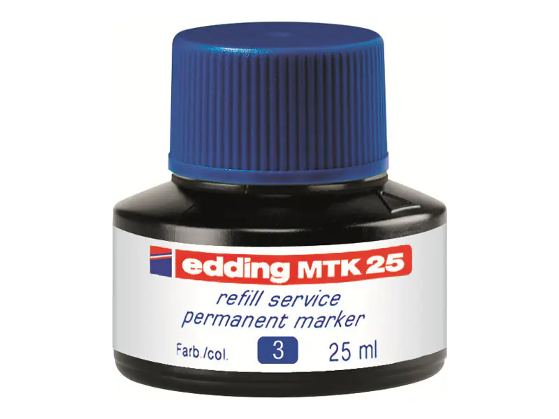 EDDING MTK 25 - Tinte - permanent - Blau - 25 4-MTK25003