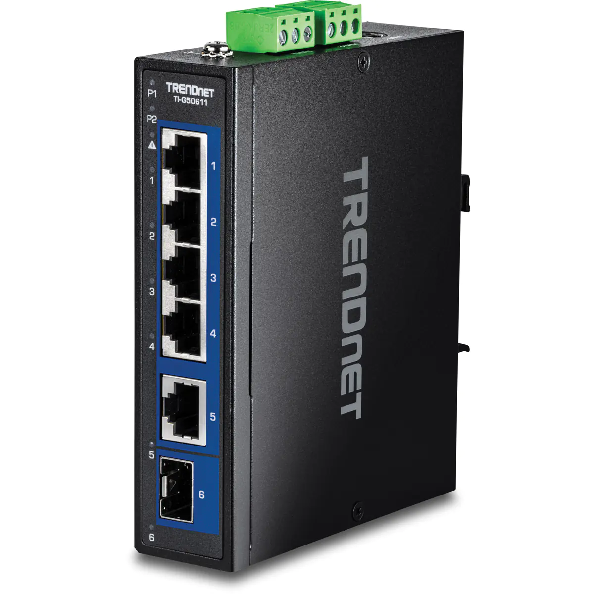 TRENDnet 6-PORT INDUSTRIAL 2.5G DIN-RAIL - Switch