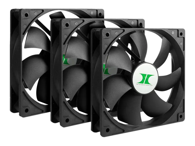 Inter-Tech - Gehäuselüfter - 120 mm (Packung mit 3)