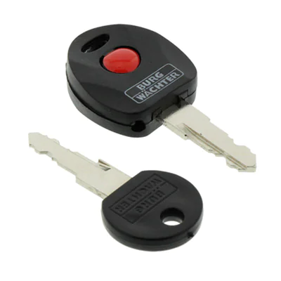 BURG-WÄCHTER Diebstahlschutz 340 65 L Zylinder-Seilschloss 650mm 12mm Stahl farbig sortiert (freie Farbauswahl nicht möglich)