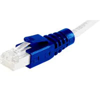 exertis Connect Knickschutztülle für RJ45 Stecker 10 Stueck blau - Kabel