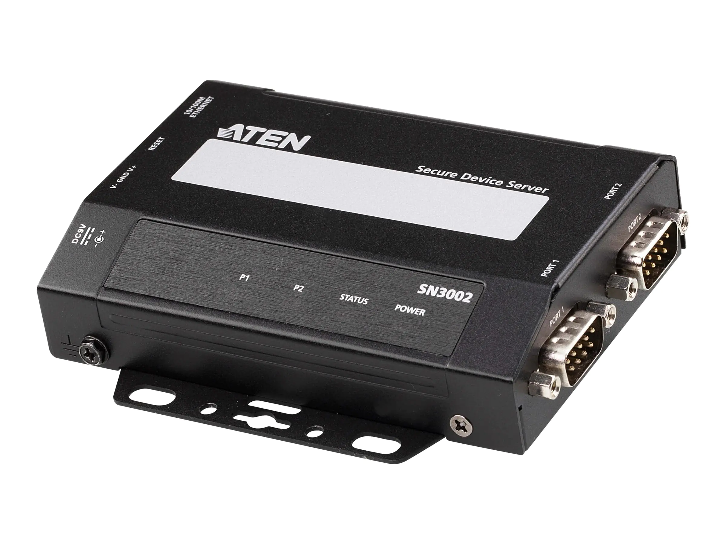 ATEN Altusen SN3000 series SN3002 - Geräteserver - 2 Anschlüsse - 100Mb LAN, RS-232
