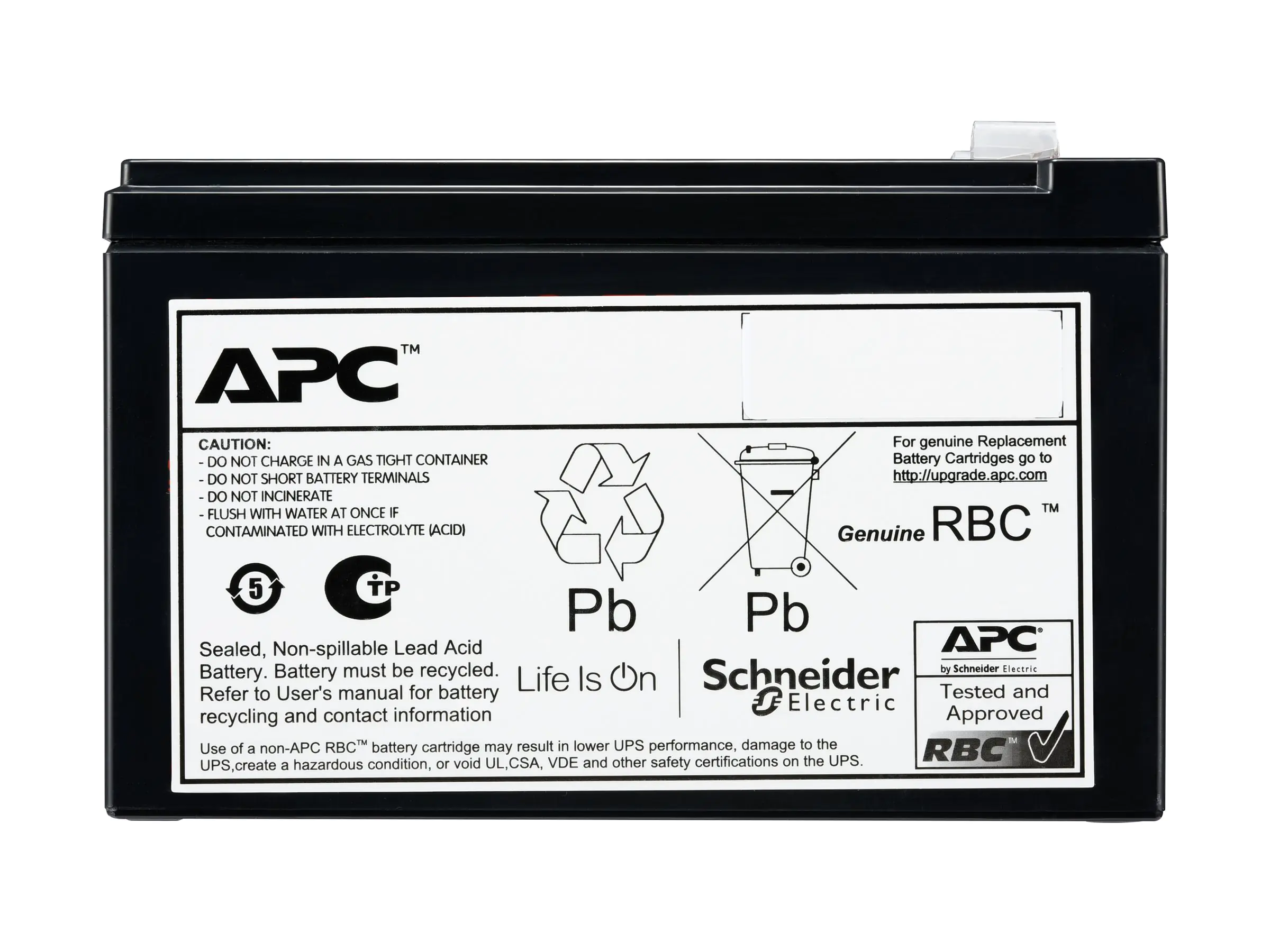 APC USV-Akku - 6 x Batterie - ventilgeregelte Bleisäure (VRLA)