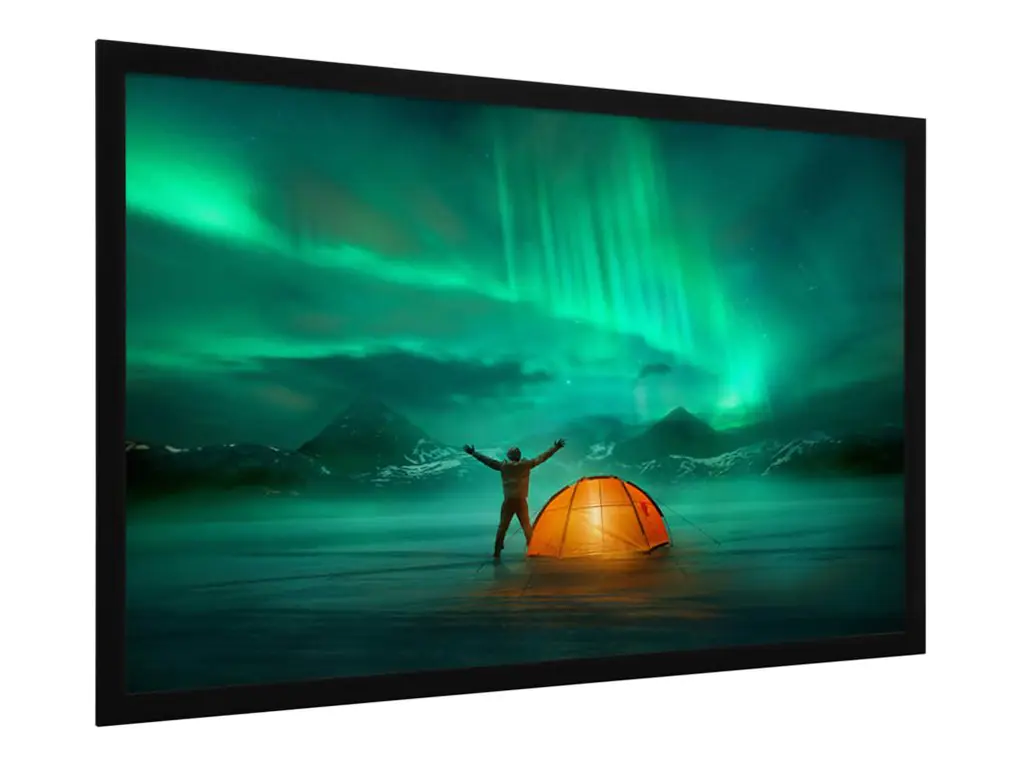 Projecta Da-Lite HomeScreen Deluxe - Leinwand - geeignet für Wandmontage - 320 cm (126")