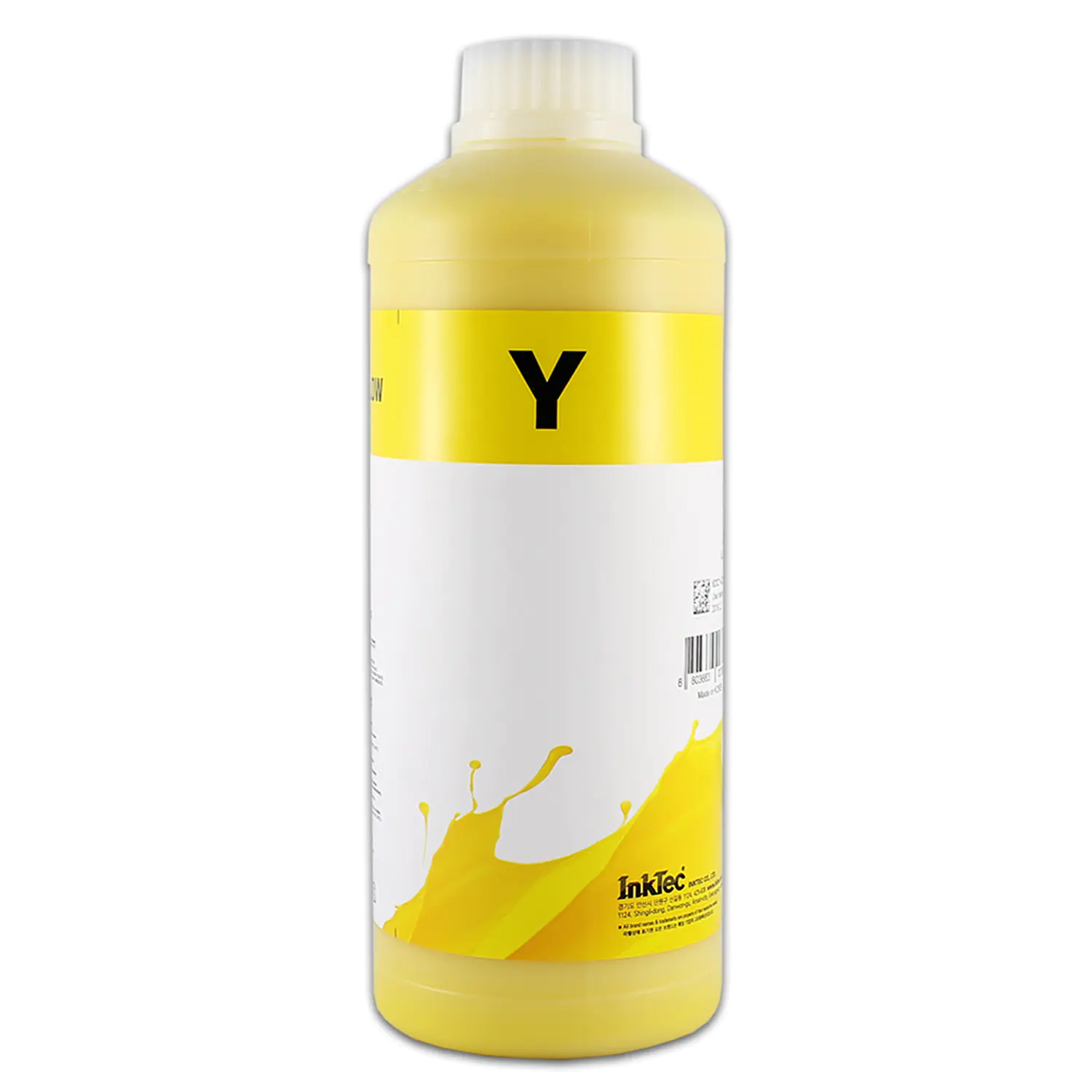 1 Liter yellow Dye Based InkTec Bulk Tinte für Lexmark 10N0026