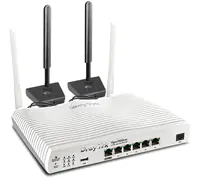 Draytek Vigor 2866L, Wi-Fi 5 (802.11ac), Dual-Band (2,4 GHz/5 GHz), Ethernet/LAN, 4G, Weiß, Tragbarer Router V2866L-DE-AT-CH